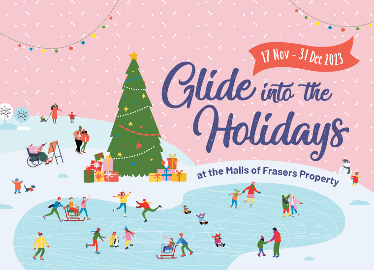 Experience Winter Wonderland across the malls of Frasers Property Singapore!